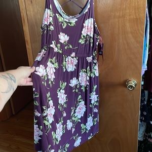 NWT Torrid purple size 3 super soft dress